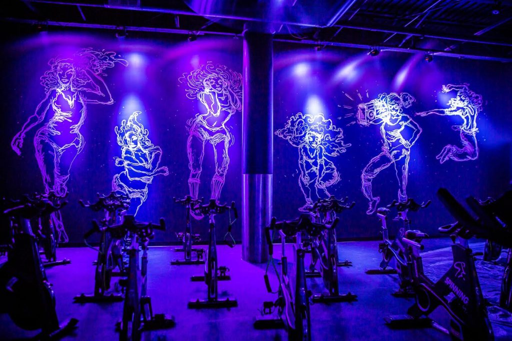 Plus, how COOL is this cycle studio?!